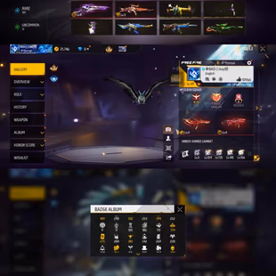 Level 69🔥Evo Gun-14-High Lvl🔥Premium Account | Total Skins 370 | Super Collection | Surver Bangladesh | Android & Ios  - Image 2