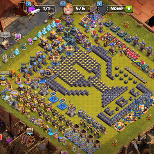 🌟TH 18 ALMOST MAX 200 WALL MAX🌟5X HERO MAX 105/105/95/80/55/12 | 6 EPIC MAX 6 EPIC LV-23! NC-500 | WAR MACHINE SCENERY - Image 3
