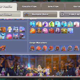 Th18 | Hero-90-96-80-42-15 | [Blacksmith [9-Epic Almost Max] | Defence Almost Max | XP-243 | NC-Yes | BEST-DEAL - Image 4