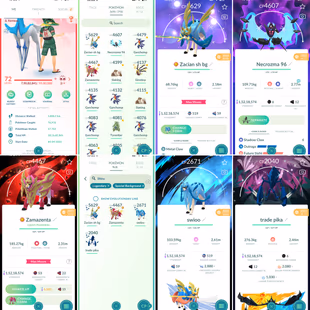 🔥1479 SHINY💎 LOS ANGLES BG [] SHUNDO SHINY ZACIAN 5k CP [] ASH HAT PIKA [] 290 SHINY COSTUME [] 678 LEGENDARY - Image 2