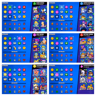 All 100 BRAWLER💎TROPHY 48K💎MAX BRAWLER 36-HYPER 26-TOTAL SKINS 293-PROFILE ICONE 300-BEST ACCOUNT - Image 4