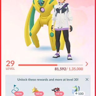 LEVEL 29 | 44 LEGENDARY | 3 SHINY LEGENDARY  | 4 SHINY | 9 MYTHICAL | 1 SHINY MYTHICAL | INSTANT DELIVERY - Image 2