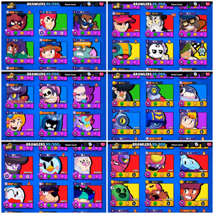  220 XP | 99/100 BR | 51.9K TROPHY | 40 MAX [ 24 HYPERCHARGED ] | 204 RARE SKINS | 26 PRESTIGE | -2638 GEMS  - Image 4