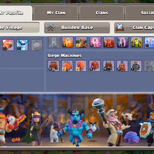 TH 16 MAX | 4 HERO MAX || BK 95 AQ 94 MP 52 GW 70 RC 44 || EPIC EQUIPMENTS || HERO SKINS - Image 4