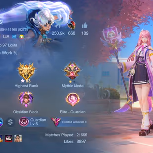 HYPER BASED PREMIUM ACCOUNT|| LEVEL 145 || LEGEND 2 || GRAND 8 || EXQUISITE 5 || SKINS 431 || HEROS 131 || ALL MAX EMBLE - Image 6