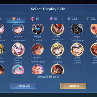 MEGA-3 || LEGEND-2 || GRAND-21|| EXQUISITE-16|| SKIN-562|| HEROS-131 ||   - Image 5