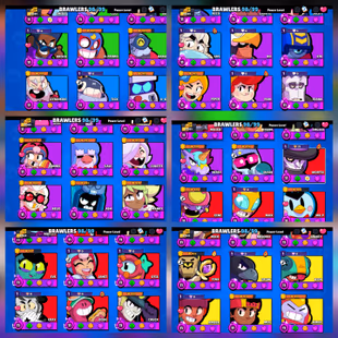 🔥FULLY MAX -87K TROPHY🔥ALL BRWALERS MAXED!!56 HYPERCHARGED!!344 RARE SKINS!!BEST DEAL - Image 4