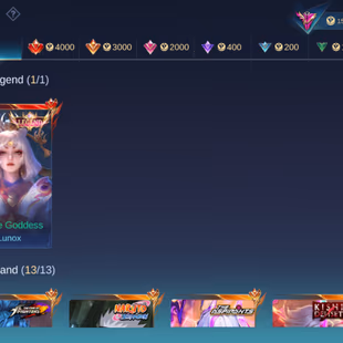 POOKIE EXALTED 1 ACCOUNT || 1 LEGEND || 13 GRAND || 12 EXQUISITE || SKINS 415 || HIGHEST RANK GLORY 91 - Image 3