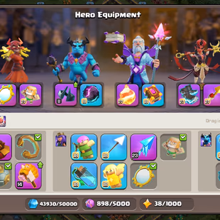 (RARE 2 SKIN MEDALS)TH17 MAX | NIC EPIC SEKILL 7 MAX | 17 SKIN HERO | 2024WS 5009 ATB | 527 MEDALS | DEFENSE MAX | BB10  - Image 8