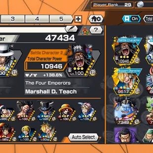 [3937] [IOS+ANDROID] 4 EX - Lucci + Blackbeard + Yamato + Big Mom, 143 Support, Good Medal - Image 8