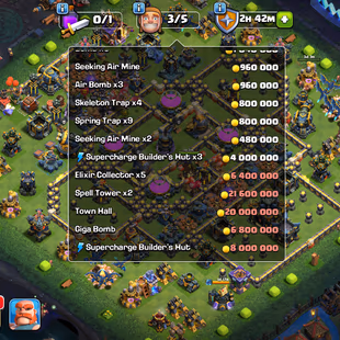 🌞BEST OFFER🌞TH 17 FULL MAX [ DEFENCE/WALL ] 4X HERO MAX [ 100/100/54/75/50 ] 5X EPIC ALMOST MAX | SB-MAX EB-MAX RS-MAX - Image 3