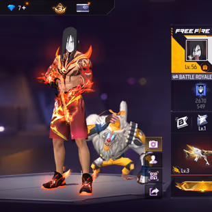 X259|Lvl 56|28 CHARACTER|78 COSTUME|25 VEHICLE|122 WEAPON(1 EVO+17 MYTHIC)|DIVINITY MP5 LVL 3|STORMY M4A1 - Image 2