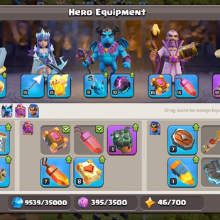 🚀SUPER DEAL🚀TH13 FULL MAX | EPIC EQUIPMENTS | LOW NAME CHANGE | 658 CWL MEDALS | INSTANT DELIVERY  - Image 6