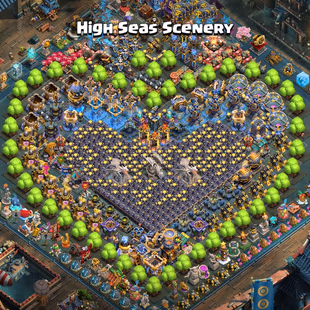 TH18 NEAR MAX 🌟 RARE WWE SET 🌟SAMURAI SET | RANK 1083 AND 2636 | 14/15 EPIC EQUIPMENT MAX | BUILDER HALL MAX | INSTANT - Image 5