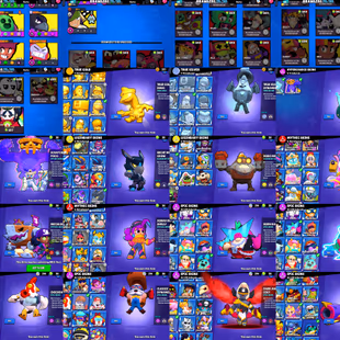 OLD | 27k | 79 BRAWLERS | LIL HELPER PENNY | BORN BAD BUZZ | SCRATCHER POCO |KIIRO PAWLETTE EMPRESS BONNIE | LOVE SQUEAK - Image 4