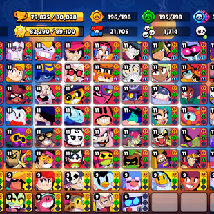 ❗❗ PRESTIGE 1 | 150 EPIC SKINS | 17 MYTHIC SKINS | 12 LEG SKINS | 80K TROPHIES | 99 BRAWLERS | 410 TOP SKINS | 78 MAXS - Image 1