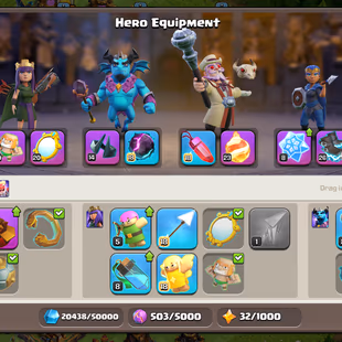 🌲[ 17'000 GEMS ]🌲PREMIUM TH-18 || EB [26] | SB-FB [23] | SNAKE-AF-MM [20] | HEROS: 86-67-50-59-41 || BEST DEAL - Image 5