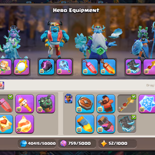 💙 FULL MAXED PROFILE💙TH-18 FULL MAX DEFENCE | 34/35 EQUIPMENT MAXED | 7X RARE SCENRY | 280 CWL MEDAL | DRAGON SKIN SET - Image 7