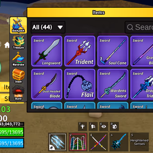 Blox Fruits Lv.2600 MAX | Ghoul V3 | Dark Blade + Cursed Dual Katana + Tushita + Yama | Electric Claw | Skull Guitar | 4 - Image 5