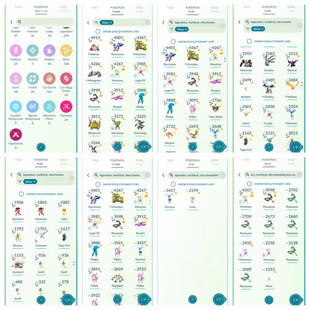 🎯 LEVEL 70 STACKED ACCOUNT 2016 👹|  249 LEGENDARY |  560 SHINY |  SHINY LEGENDARY 28 |  SHINY MYTHICAL 6 | - Image 5