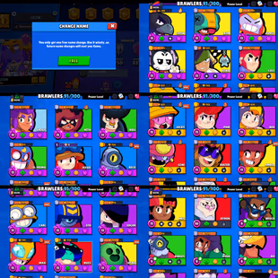 56k TROPHIES || 25 MAX POWER BRAWLERS || 91 BRAWLERS UNLOCK || 17 HYPERCHARGE || 174 SKINS | RENAME AVAILABLE || INSTANT - Image 3