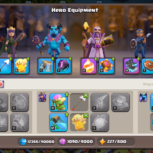 🔥[ TH-13 MAX NEWLY TH-14 NEAR MAX ]🔥 GREAT EQUIPMENT || HEROS: 76-76-50-51-27 || NICE TROOPS - DEFENCES - HEROS  - Image 5