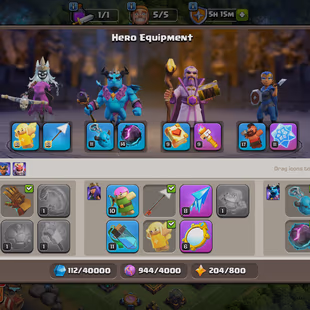 🔥TH 14 FULL MAX || HEROES 85-85-60-60-30 ||🔥10x EPIC EQUIPMENT || RENAME AVAILABLE || SUPER ACCOUNT - Image 6