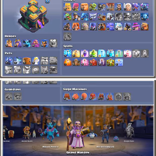 TH14 LVL182 | Heroes : BK75 AQ82 MP47 GW58 RC30 | Decent Base | Best Price - Image 3