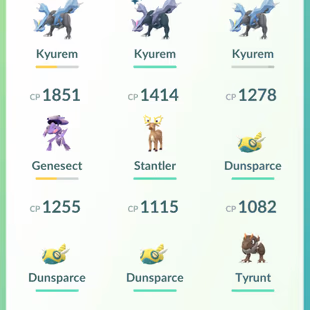 CAN MAKE SHINY FUSED KYUREM []LEVEL 50 [] LEGENDARY 3 [] SHINY 14 [] POKEMON 85 [] RENAME AVAILABLE  [] CHEAPEST - Image 5