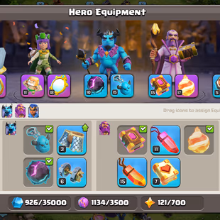 TH 17 NEAR MAX-HERO 100-96-75-39-WALLS MAX-EPIC GG 18 FB 17 EB 18-NC FREE-XP 158-STRONG DEFENSE-BEST DEAL - Image 5