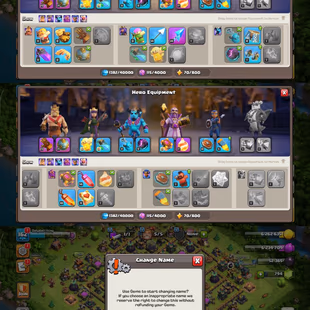 🔥ALMOST MAXEDOUT TH-14🔥XP-162! GG[20L] SB[MAX] FA[14L] FB[17L]! HEROES:-65-76-48-52-21! ALL PETS! MAX WALLS! BEST DEAL - Image 4