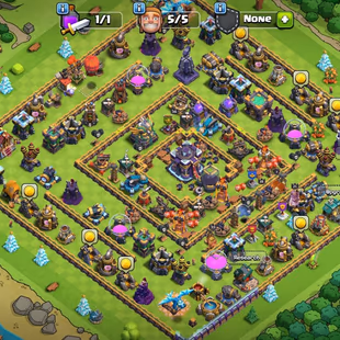 🔥[5'000 GEMS-PREMIUM-15]🔥 EPIC DARK CROWN | GOLDEN WALLS | LOW PRICE | BEST DEAL - Image 2