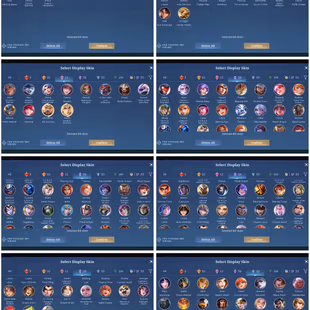 [IOS/ANDROID] CEL LVL 59 | 132 HEROES | 392 SKINS | EXALTED 1 | COLLAB | 3 LEGEND INC FANNY - 5 RARE COLLECTOR XAVIER - Image 3