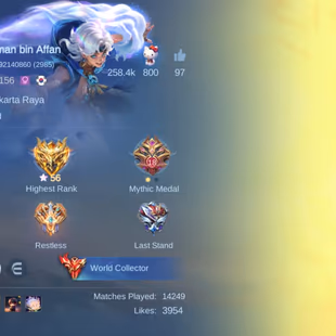 RARE MAGE MM ACC || 4 LEG 29 GRAND 25 EXQUISITE || WORLD COLLECTOR || EX 56 STAR || DECENT RECALL || RARE SKINS - Image 7