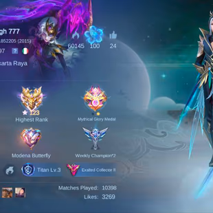 ML 275 Collector Ling & Bendetta&Yu jhong&Jawhed Dawing Chou KOF Full Set Skins 13 Lucky Immortal Epic Recall Epic 52 s - Image 4