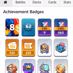 ❗[ 45X CARDS MAX ]❗EVOLVED: 19 || LVL 16 : 3 || ELITE : 13 || LVL 14 : 29 || EMOTES: 123 || LVL: 62 || TROPHY: 10000 - Image 4