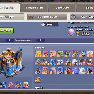 🔥MOST RAREST CLASH A RAMA SET🔥[TH18] 5 HERO MAX NEW HERO 12 || ALL TROPS MAX || SOLID EPIC EQUIPMENT || 5 COMPLETE SET - Image 3