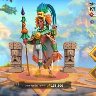 ROK281-2:58M - Vip 16 - Speed 2191 day -  Max 10 Commanders + 2931 Gold Heads   - Image 1