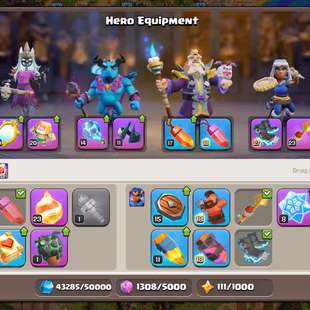 🔥Scenery Account🔥 || Th18 || High Epic Equipment || Heroes 90-96-72-75-45 || 1400 Cwl Medals || 6 Builders || Cheapest - Image 5