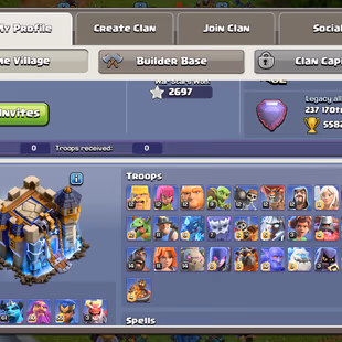Th18 Almost Max💎Hero-105-105-80-55💎Equipments-4x-Epic Max [] XP-251 [] 163x Wall Max [] Defance Max [] BEST-DEAL - Image 3