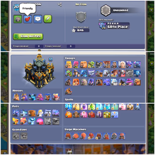 604||🔱LVL-217! TH-17🔥 GREAT EQUIPMENTS! HEROES-81|95|58|68|37|2| SEMI MAX PROFILE! STRONG DEFENCES! FULL ACCESS! - Image 5