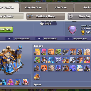 Th18 Almost Max | [5-Hero Max] | [13-Epic Almost Max | Defence Wall Max | XP-245 | NC-Yes | BEST-DEAL   - Image 3