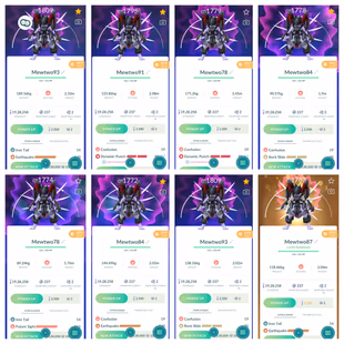 RARE OLD 2018 ACCT) 7 ARMORED MEWTWO TRADEABLE (2 SHINY KYOGRE) (23700 POKEMON) (GUARANTEED LUCKY TRADEABLE) INSTA  - Image 6