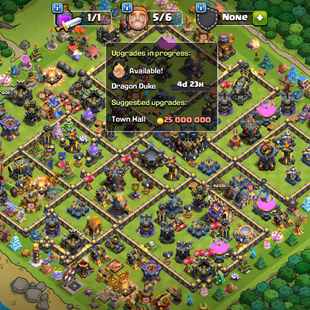 TH 17 ! Full Maxed ! New hero Left ! Town Hall Level 17 ! All Epics ( 7 Almost Max ) ! Namechange 500 ! 450 Cwl Medals - Image 2