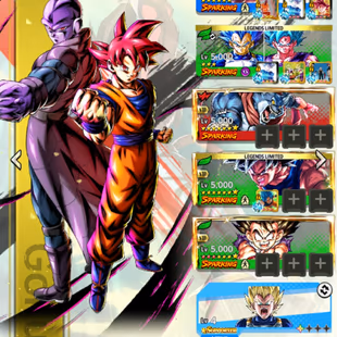 Nice acc-Top World Rank 559-Lvl264+ 583m Power+UL ss4 Goku 10S+43 LF+ Zenkais 22+ Godly Equip (D116) - Image 4