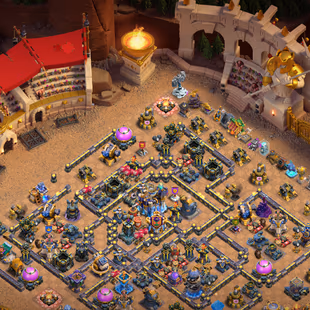 FT- RARE TH18 MAXED !! HERO 105-105-80-55 !! ALL RARE EQUIPMENT  MAXED LEVEL !! NC 500 !! WAR CANARY !! FAST DELIVERY  - Image 1