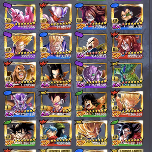 B17-IOS+Android-Vip Future+6 UL(Zamasu+Rose+SS2 Gohan)+LR Vegito+44 Legends+Vip Equipment+Good Zenkai+Zamasu Red+Goku B - Image 6