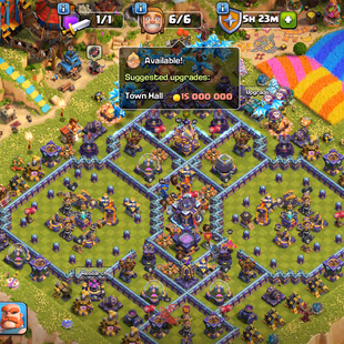 🔥PAINTER SCENERY🔥TH 15 FULL MAX! 5 HERO MAX! SB-RS [MAX] - FB [20] - 11 EPIC EQUIPMENT! DEFENSE MAX! NC AVAILBLE! - Image 2