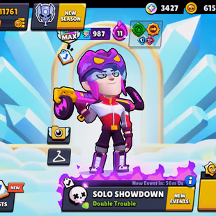141 [9 MAX BRAWLS] [97 SKINS] [11796 TROPHIES] - Image 2