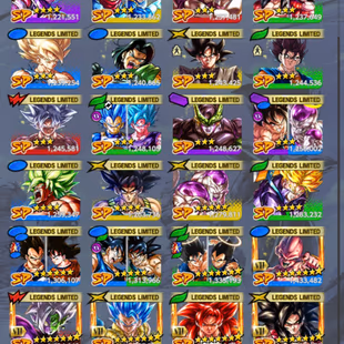 D904-IOS+Android-Good Fusion+6 UL(SS4 Vegeta+SS4 Gogeta+Gogeta)+47 Legends+Vip Equipment+GT+SS4 Goku+Meta Cooler+Android - Image 5